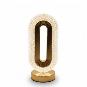 اباجوره الزيرو – مصباح طاولة كريستال