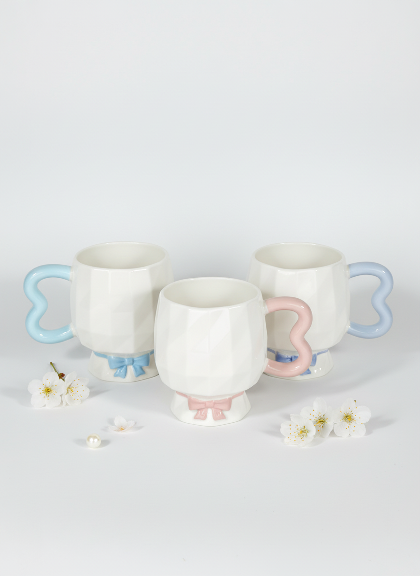 مج بورسلين فيونكة – مج أنيق بتصميم لطيف للمشروبات اليومية - الصورة 20