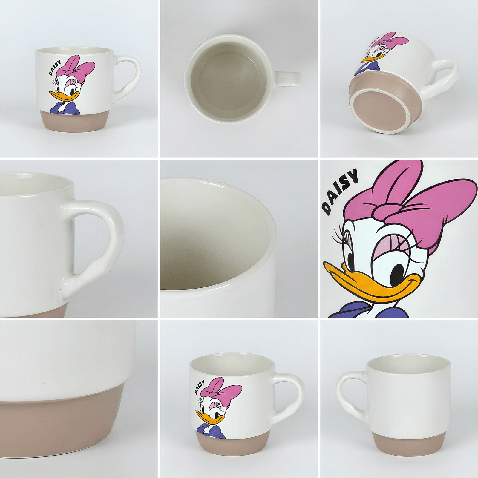 مج ديزى بورسلين – مج كرتوني لطيف للمشروبات الساخنة والباردة - الصورة 2